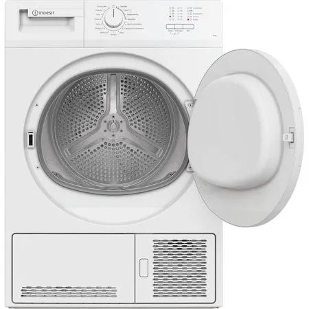 Indesit Condenser Sensor Dry Tumble Dryer - White - 8KG - B Rated - CYDC82WWGLUK-3