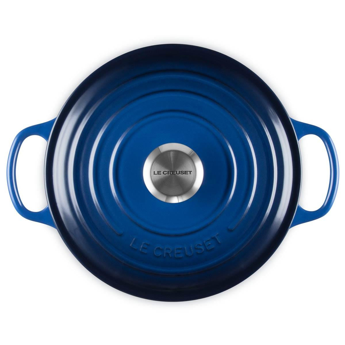 Le Creuset Signature Cast Iron Round Casserole 24cm Lapis