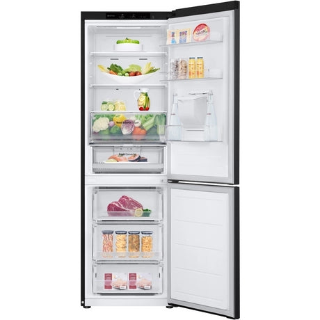 LG GBF3102EEP NatureFRESH 60/40 Fridge Freezer - Matte Black-2