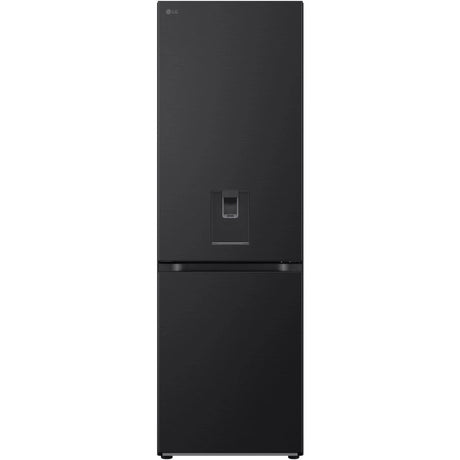 LG GBF3102EEP NatureFRESH 60/40 Fridge Freezer - Matte Black-1