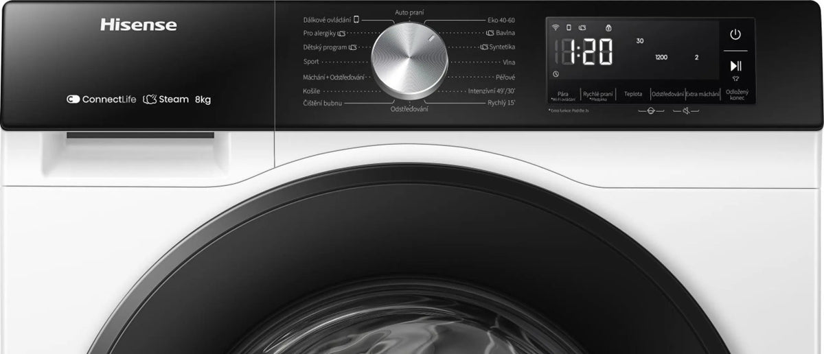 Hisense WF3S8043BW 3S Freestanding washing machine, 8 kg-4