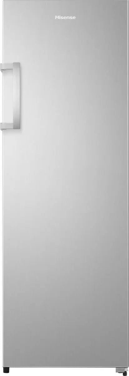 Hisense 59.5cm x 172cm Freestanding Tall Larder Fridge 322L Stainless Steel Look RL415N4ACE-1