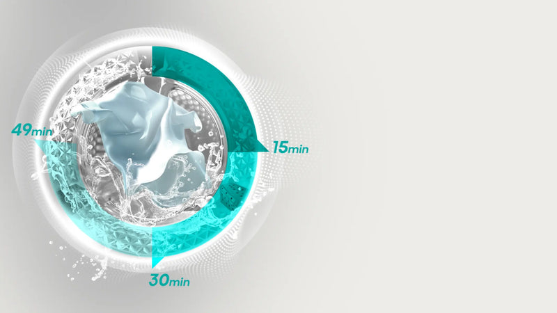 Hisense WF3S8043BW 3S Freestanding washing machine, 8 kg-8