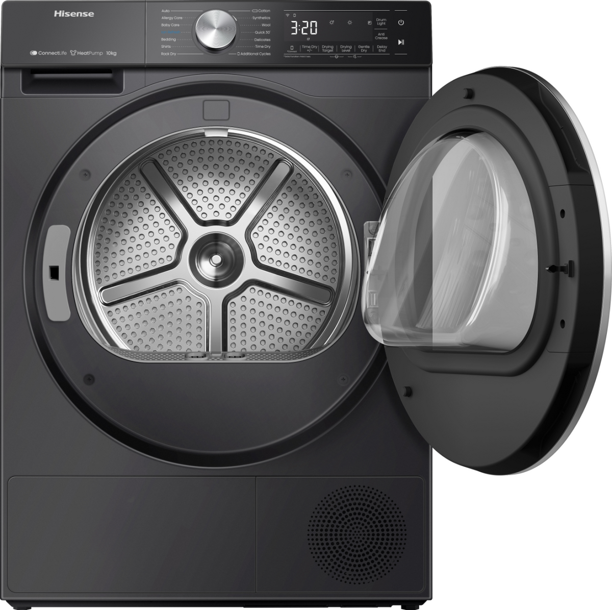 5S Freestanding tumble dryer with heating pump, 10 kg