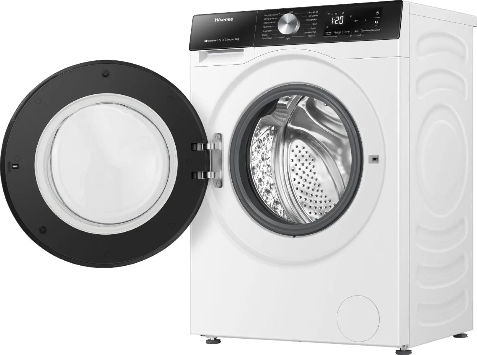 Hisense WF3S8043BW 3S Freestanding washing machine, 8 kg-5