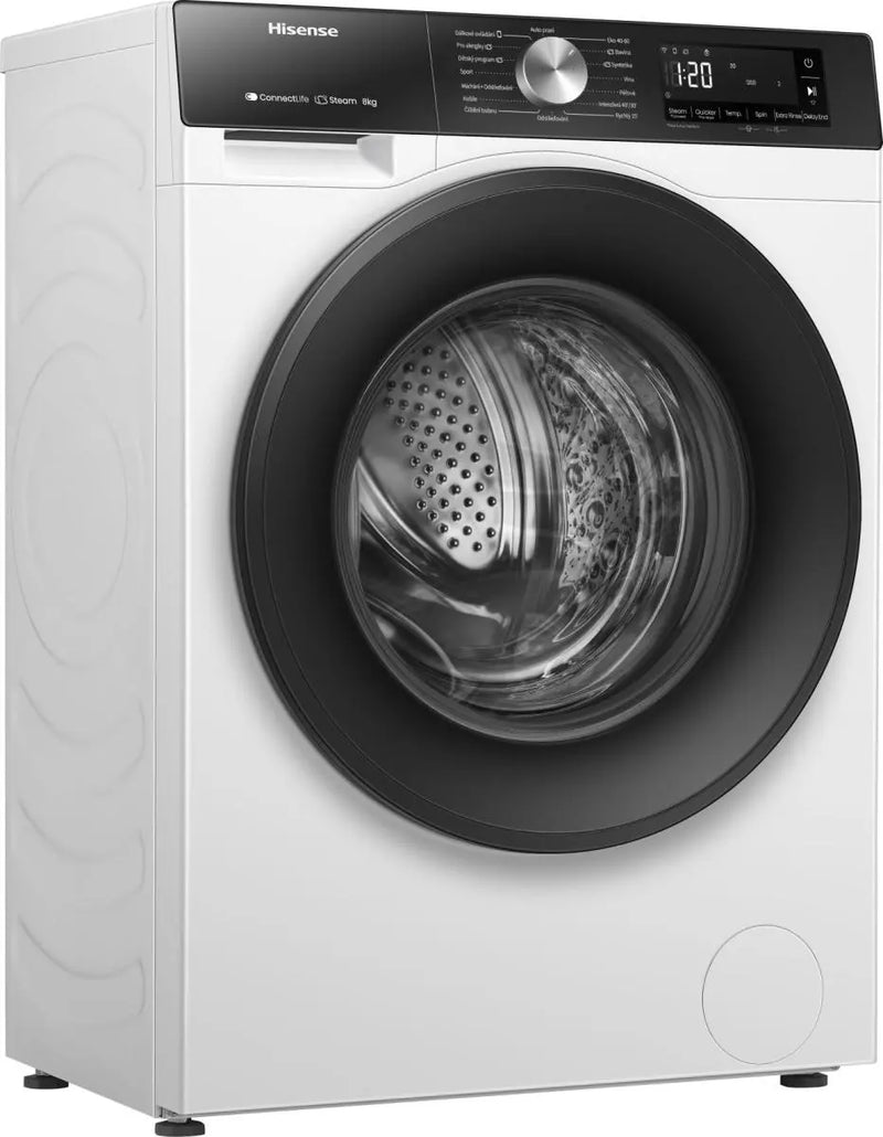 Hisense WF3S8043BW 3S Freestanding washing machine, 8 kg-7