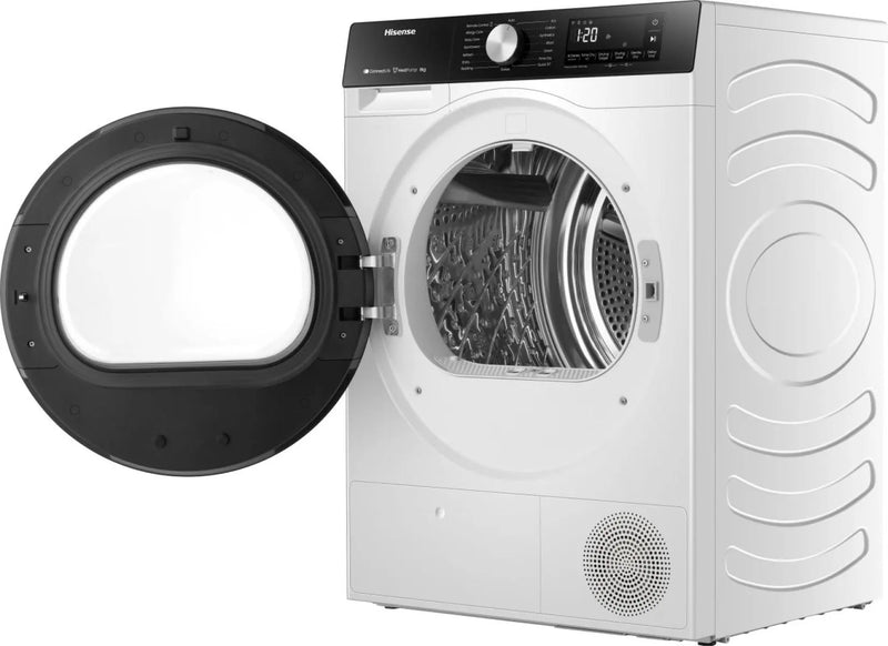 Hisense DH3S802BW3 3S Freestanding tumble dryer with heating pump, 8 kg-5