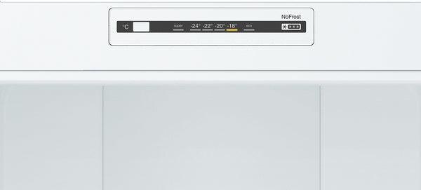 Bosch KGN36NWEAG Series 2, Free-standing fridge-freezer with freezer at bottom, 186 x 60 cm, White, Total No Frost-6