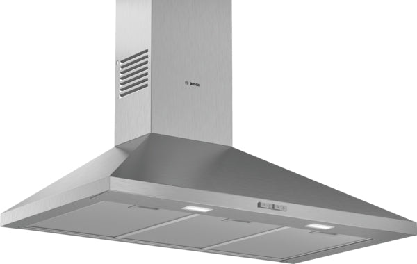 Bosch DWP94BC50B Series 2, Wall-mounted cooker hood, 90 cm, Stainless steel-1