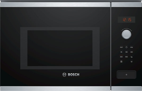 Bosch BFL553MS0B Series 4, Built-in microwave oven, 59 x 38 cm, Stainless steel-1