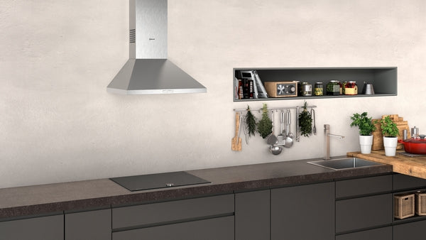 N 30, Wall-mounted cooker hood, 60 cm, Stainless steel-3