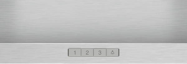 Bosch DWP64BC50B Series 2, Wall-mounted cooker hood, 60 cm, Stainless steel-2