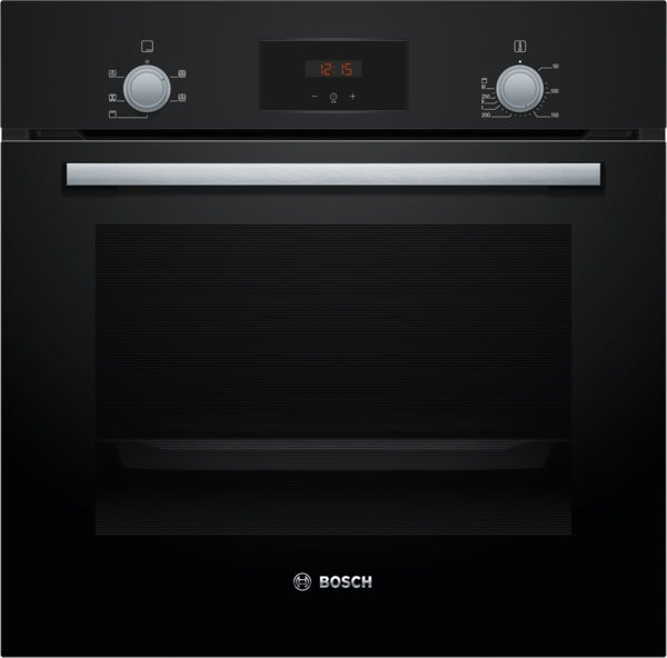 Bosch HHF113BA0B Series 2, Built-in oven, 60 x 60 cm, Black