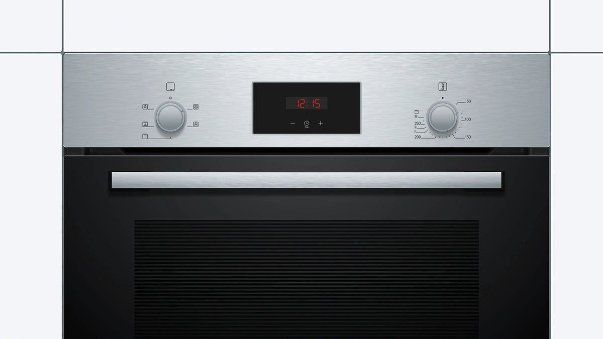 Bosch Series 2 HHF113BR0B, Built-in oven, 60 x 60 cm, Stainless steel