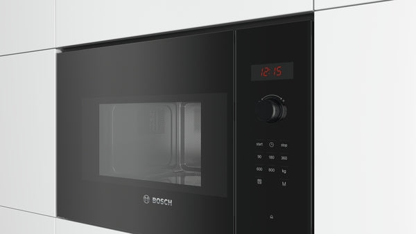 Bosch BFL523MB0B Series 4, Built-in microwave oven, Black-3