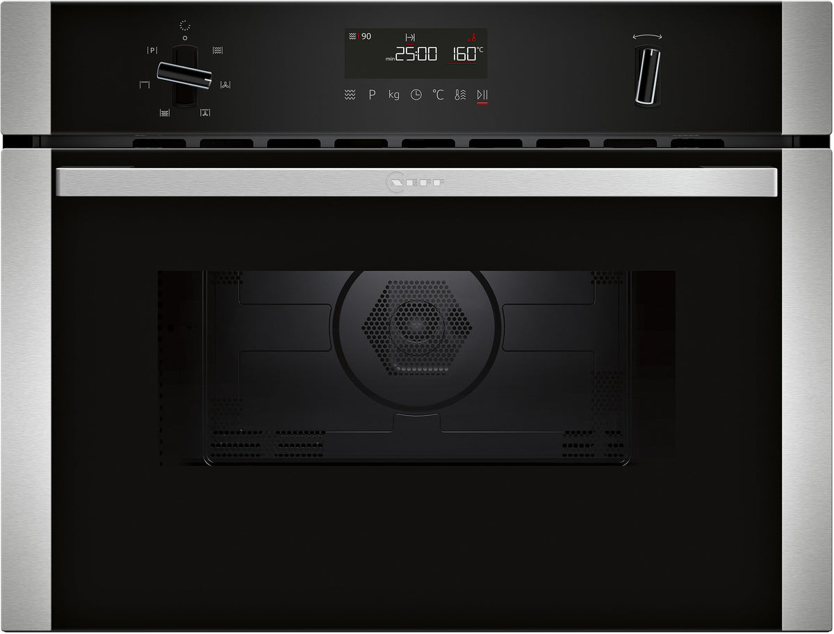 N 50, Built-in microwave oven with hot air, 60 x 45 cm, Stainless steel product photo (MCSA03248612_J5809_2603015_C1AMG84N0B_korr_def.jpg)