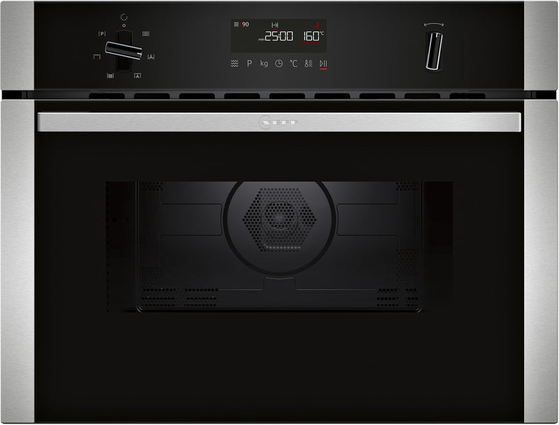 N 50, Built-in microwave oven with hot air, 60 x 45 cm, Stainless steel product photo (MCSA03248612_J5809_2603015_C1AMG84N0B_korr_def.jpg)