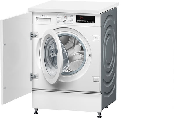 Bosch Series 8 WIW28502GB Built in Washing Machine, 8kg Load, 1400rpm Spin, White-3