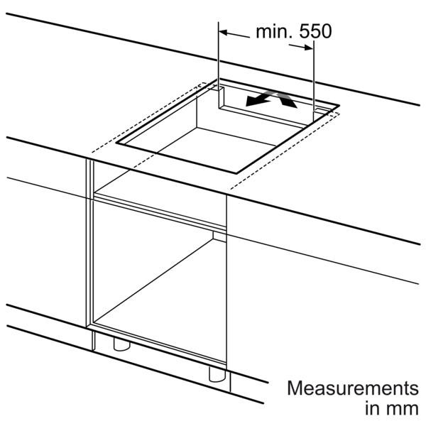 Series 2, Induction hob, 60 cm, surface mount without frame-9