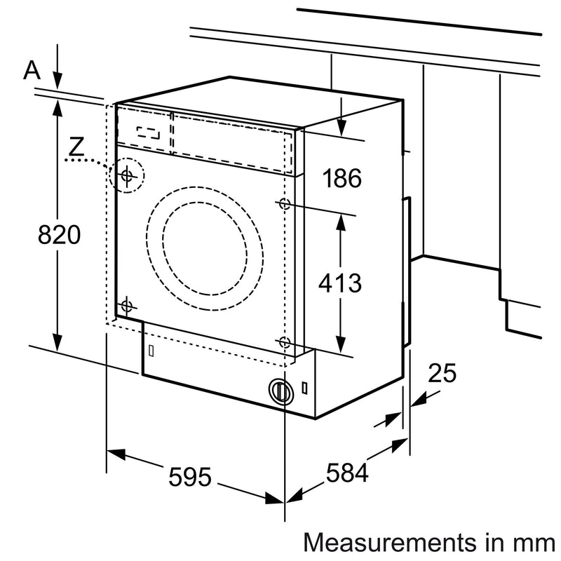 Bosch Washer Dryers Series 6 WKD28543GB
