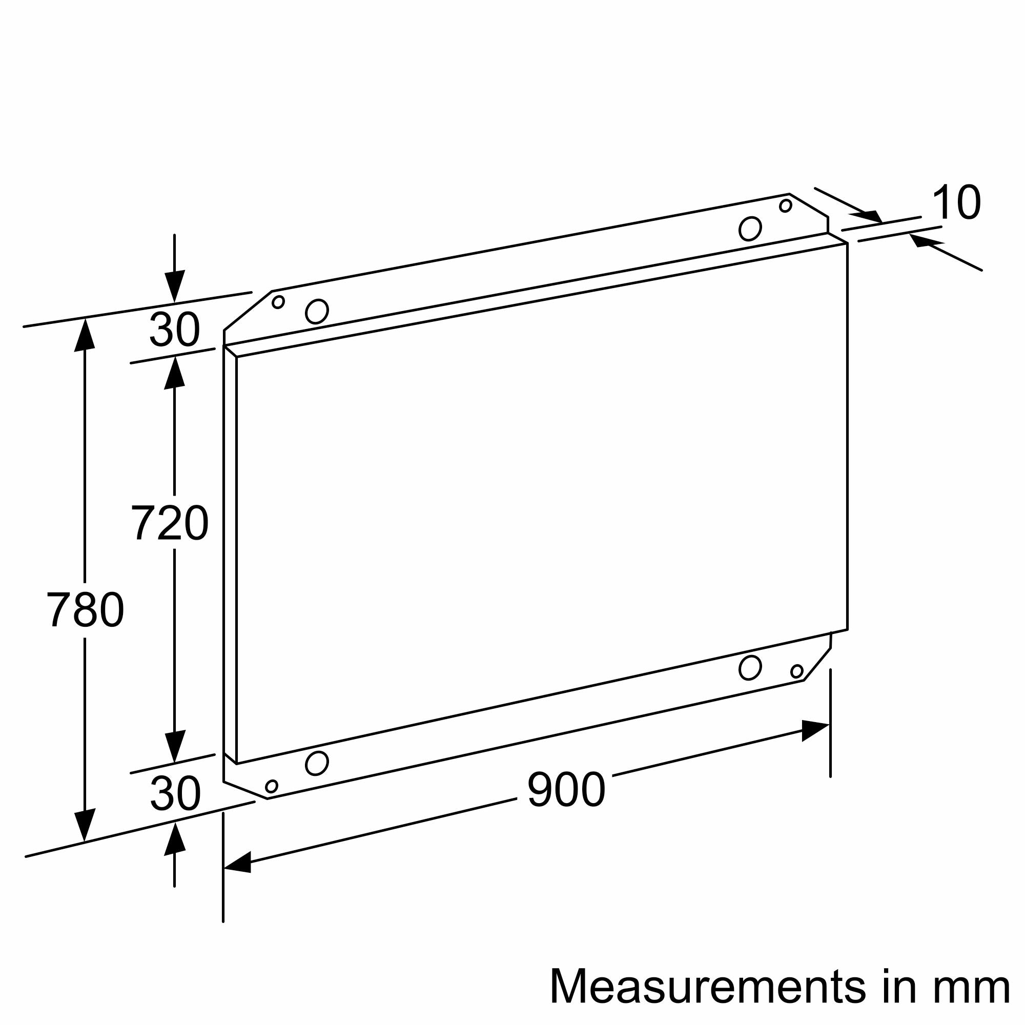 Bosch Optional Accessories for Chimney Hoods DHZ9551