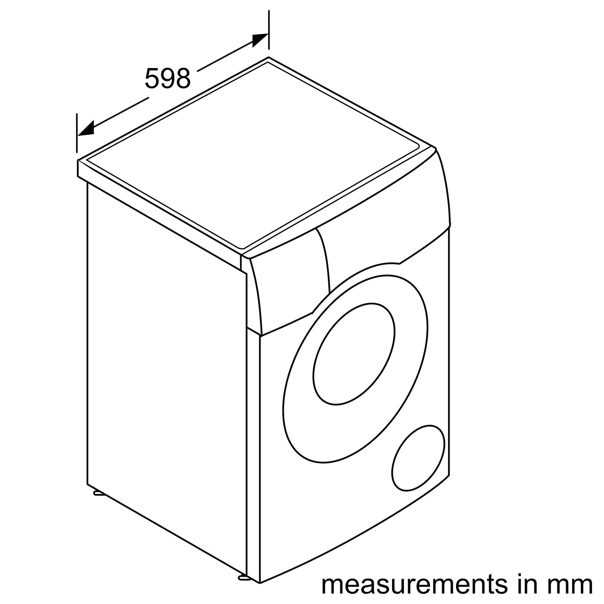 Bosch Washer dryers Series 8 WNC25410GB