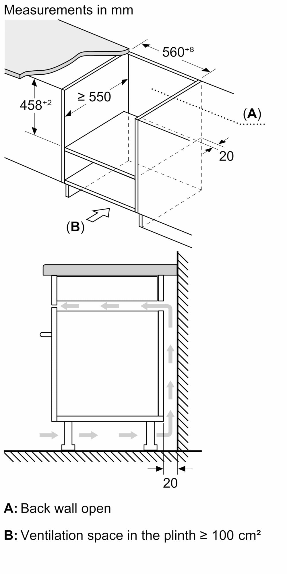 N 50, Built-in microwave oven with hot air, 60 x 45 cm, Graphite-Grey product photo (MCZ_02026204_1418579_CMA585MS0_en-GB.jpg)