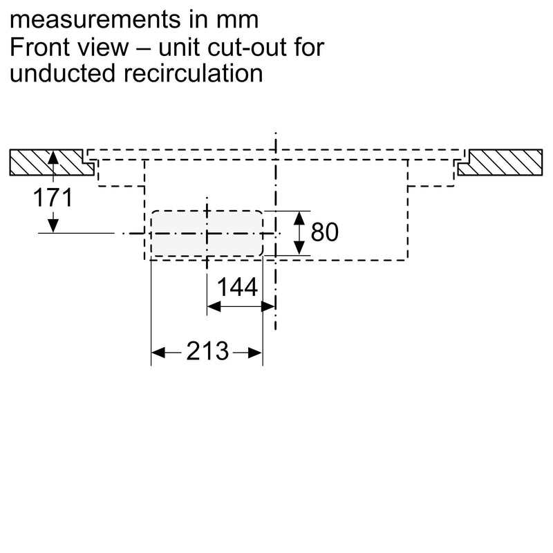 Neff Venting Hobs N 70 V58PHQ4C0