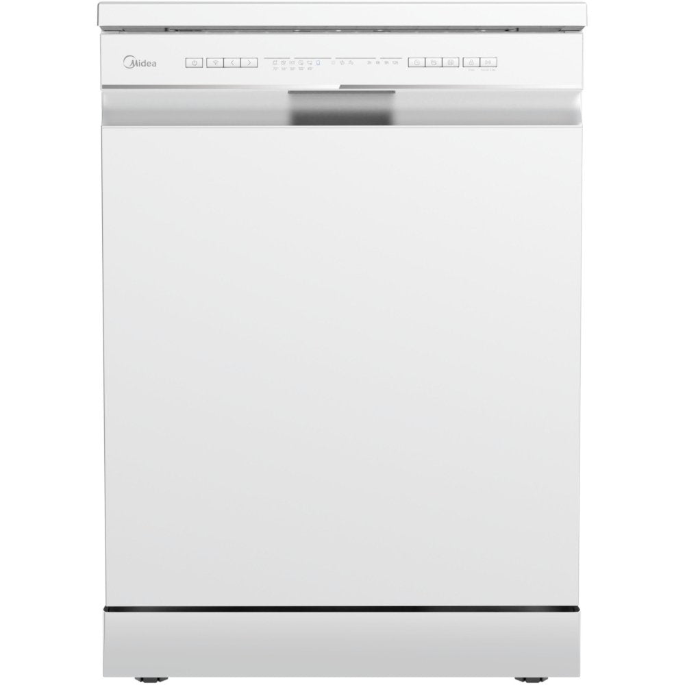 Midea MDWPF1433CWD Full Size 14 Place Settings Dishwasher - Top Rack