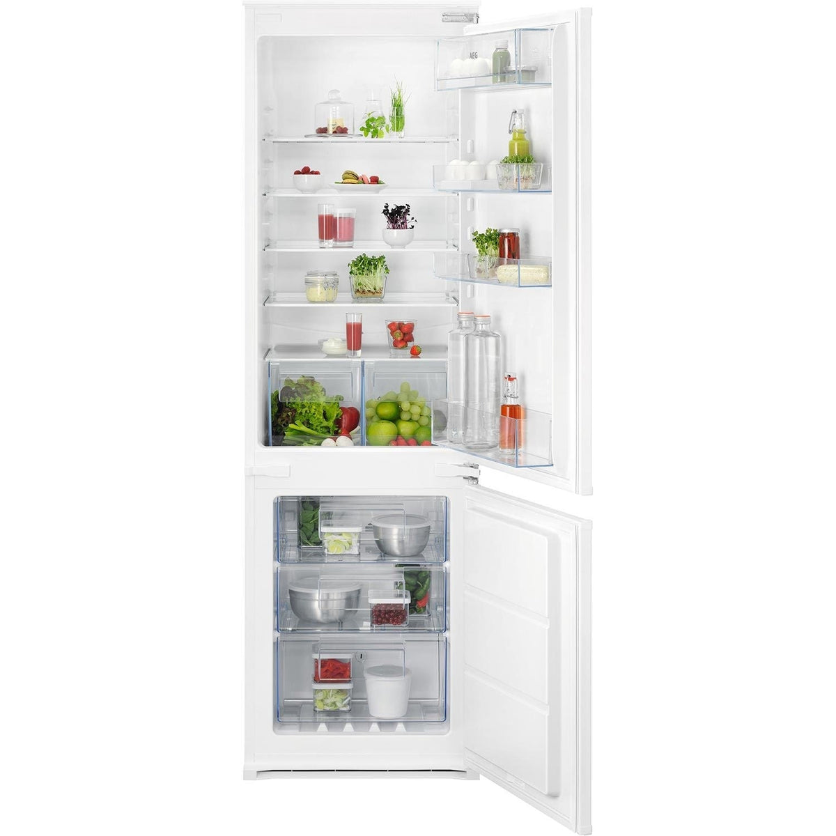 AEG OSC6N181ES TwinTech® 6000 Series Built-in 70/30 Fridge Freezer [LAST ONE]