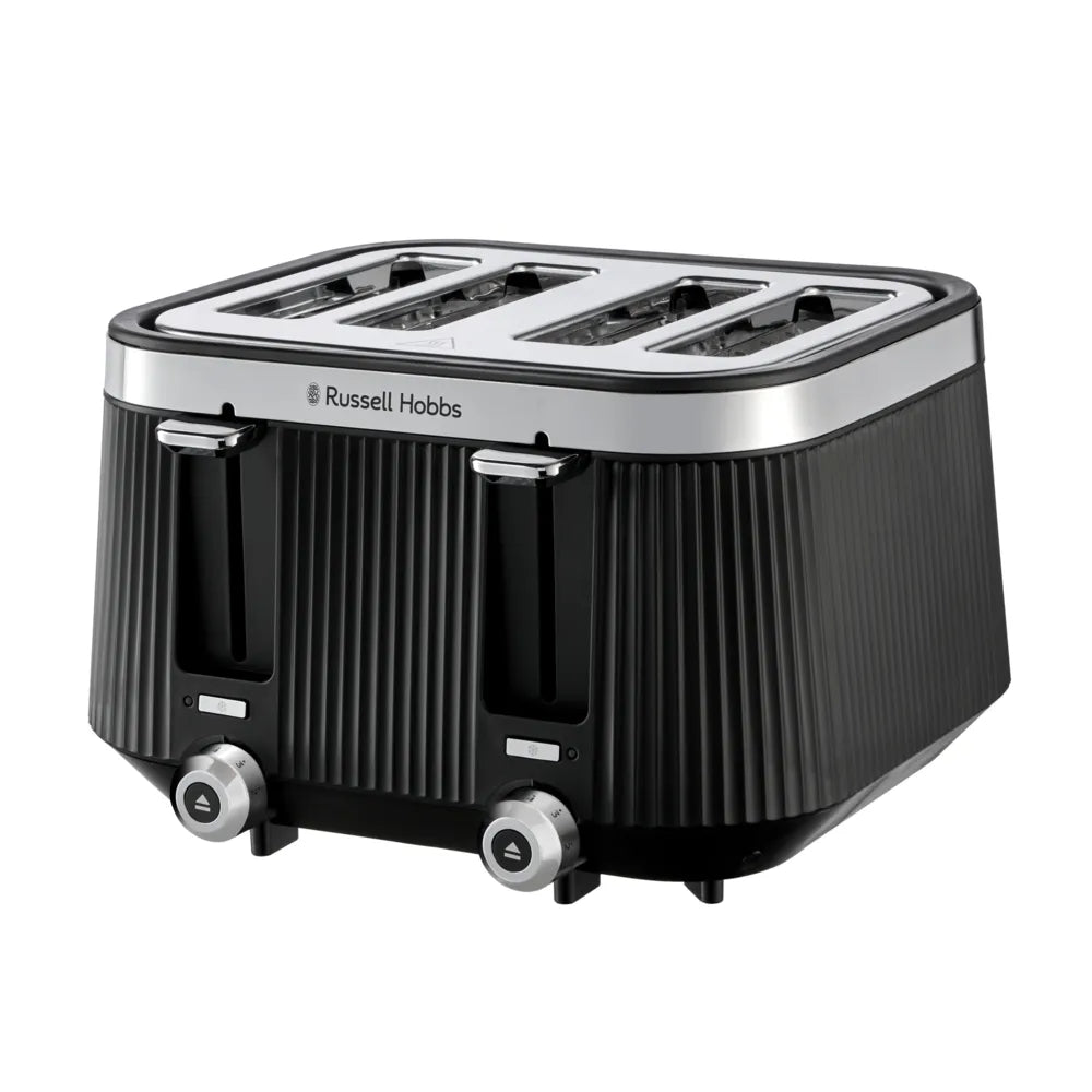 Russell Hobbs Brontë 4 Slice Toaster - Black Model: 26770