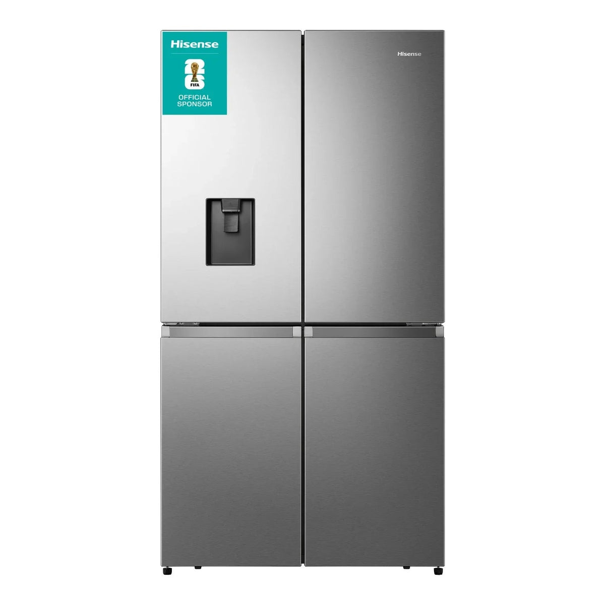 Hisense RQ758N4SWSE PureFlat American style fridge freeze - Stainless steel