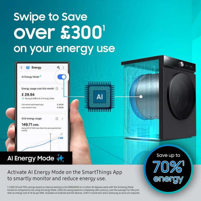 Bespoke AI Front-Load Washing Machine Series 5 AI Energy 9KG-6