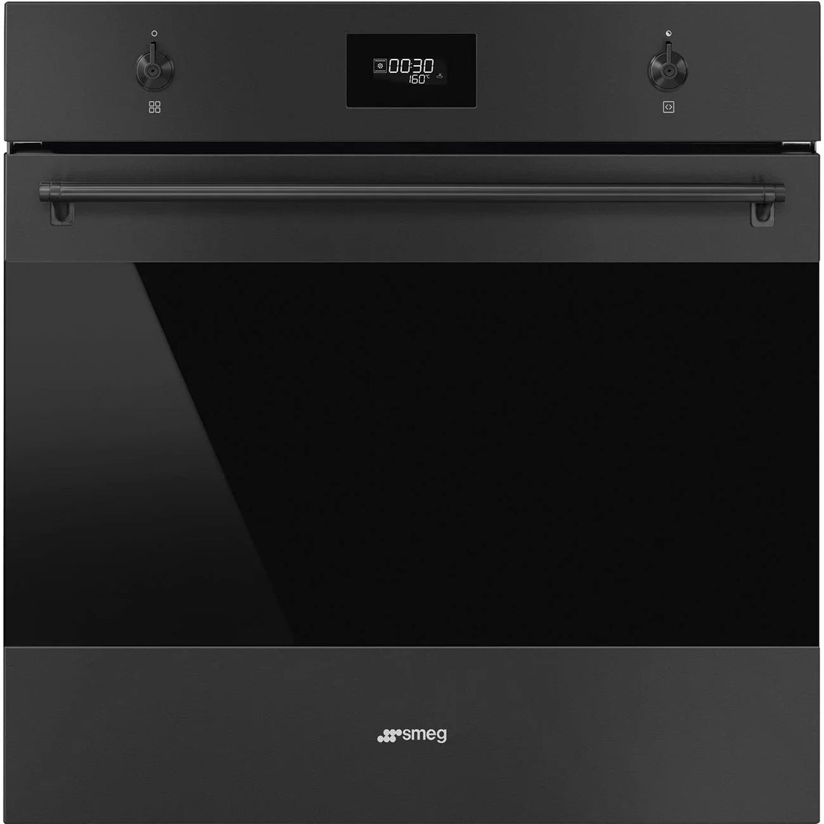 Smeg SFP6301TVN  Classic Built-In Single Oven - Matte Black