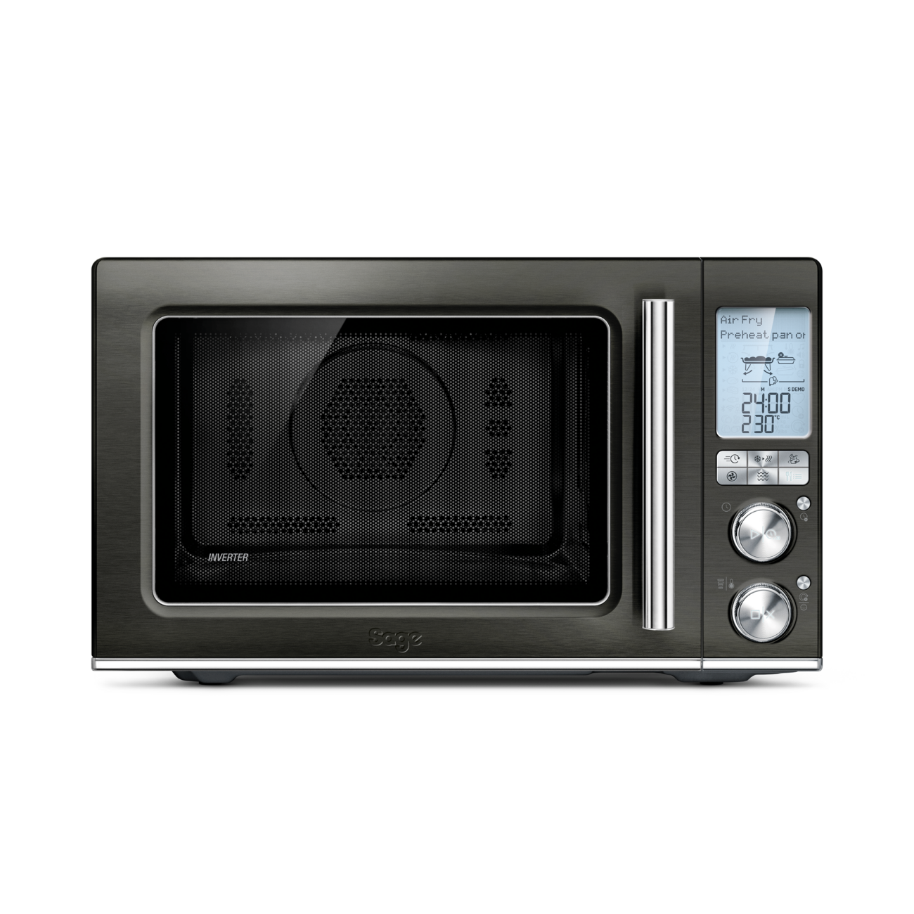 Sage the Combi Wave 3 in 1 Oven Black Stainless Steel