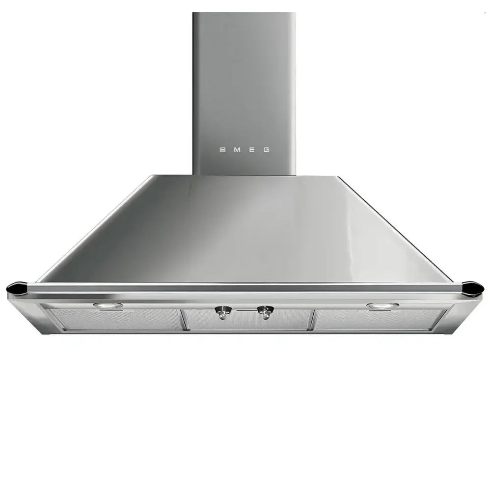 Smeg KTR90XE 90cm Victoria Chimney Hood - Stainless Steel