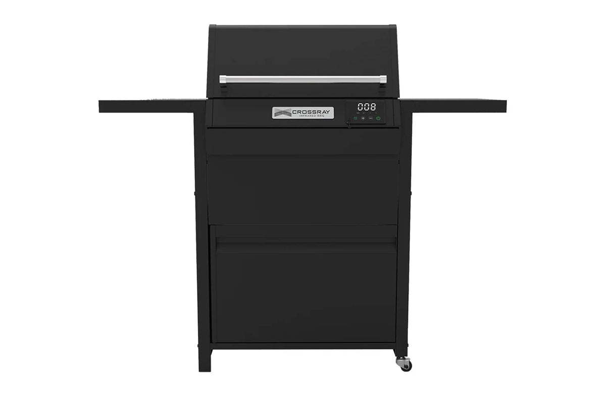 Dimplex TCE22HT-UK Crossray Electric Infared BBQ Cooking Bundle - Trolley, Rotisserie & Roasting Tray Included