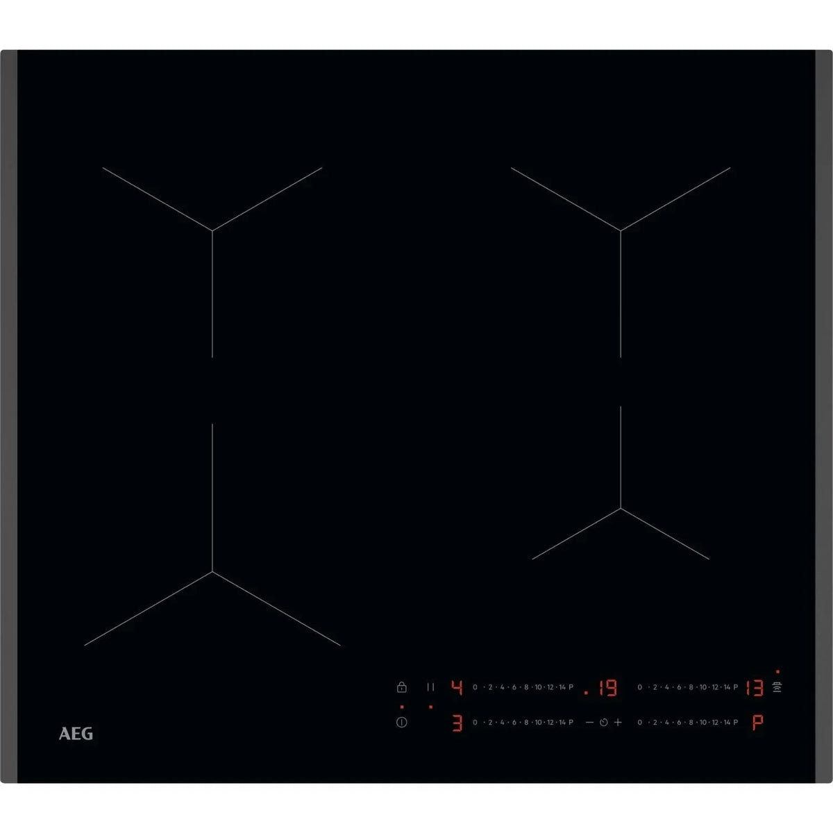 AEG TO64IA00FB 5000 Series 4 zone induction hob