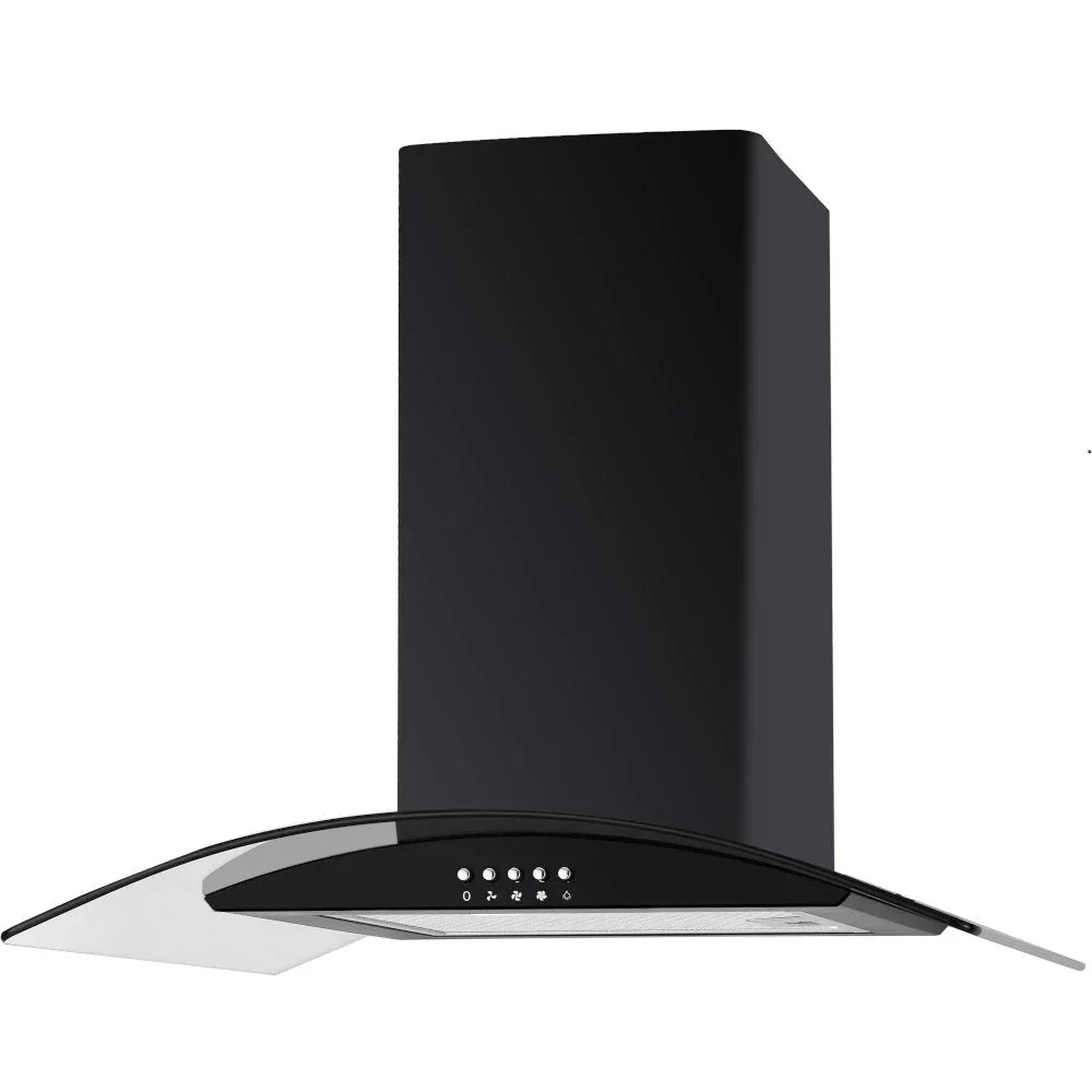 CATA UBSCG60BK 60cm Chimney Cooker Hood - Black