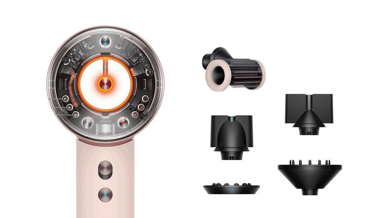 Dyson Supersonic Nural™ hair dryer - Straight+Wavy (Ceramic pink/Rose gold)-2