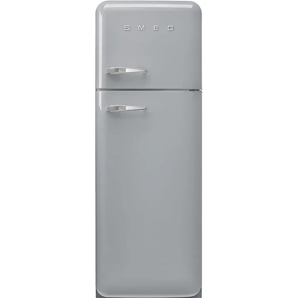 Smeg FAB30RSV6UK 50's Style Retro Fridge Freezer Right Hand Hinge - Silver