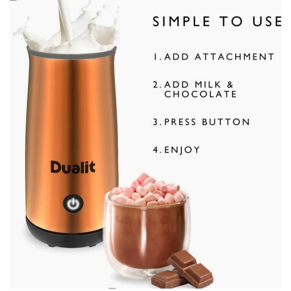 Dualit Cocoatiser Hot Chocolate Maker - Copper - 84142 product image