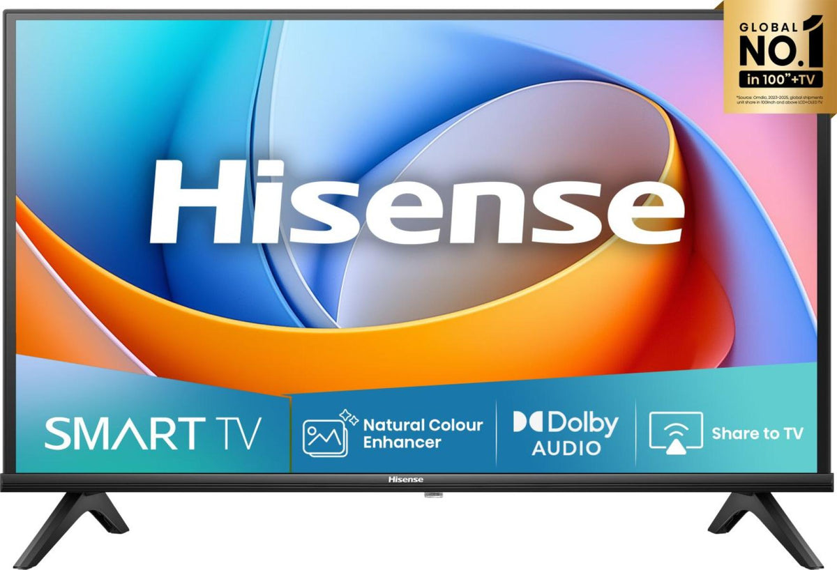 Hisense 40A4QTUK TV front view