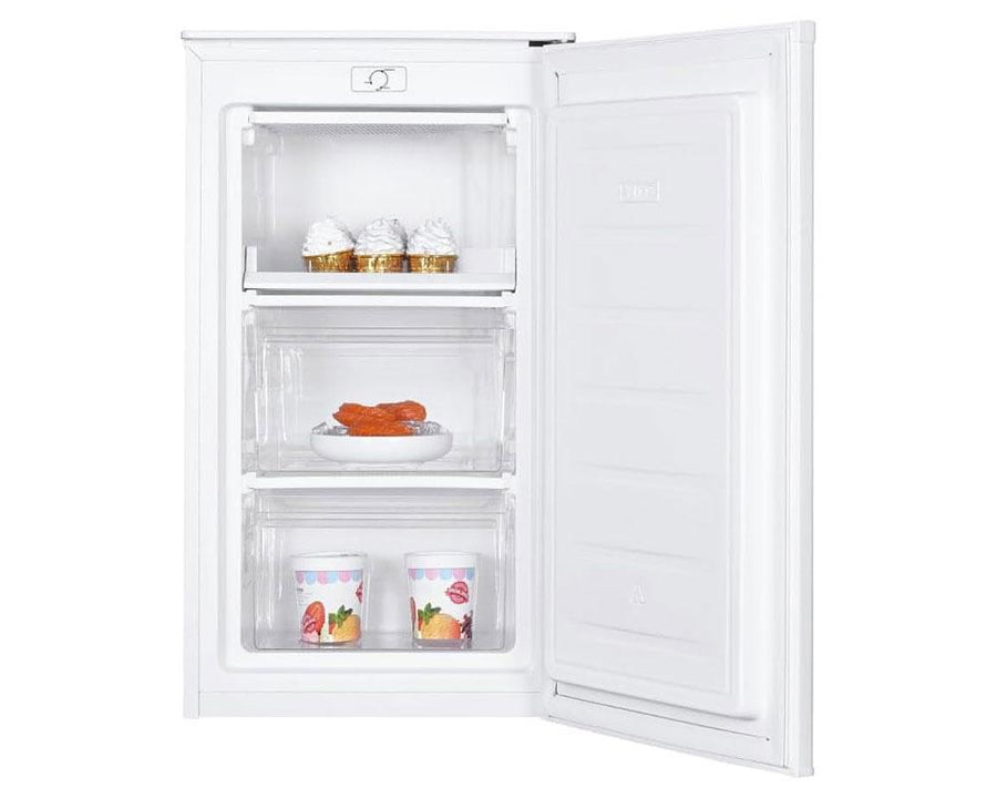 Hoover HUHS38EWK 48cm undercounter freezer in white