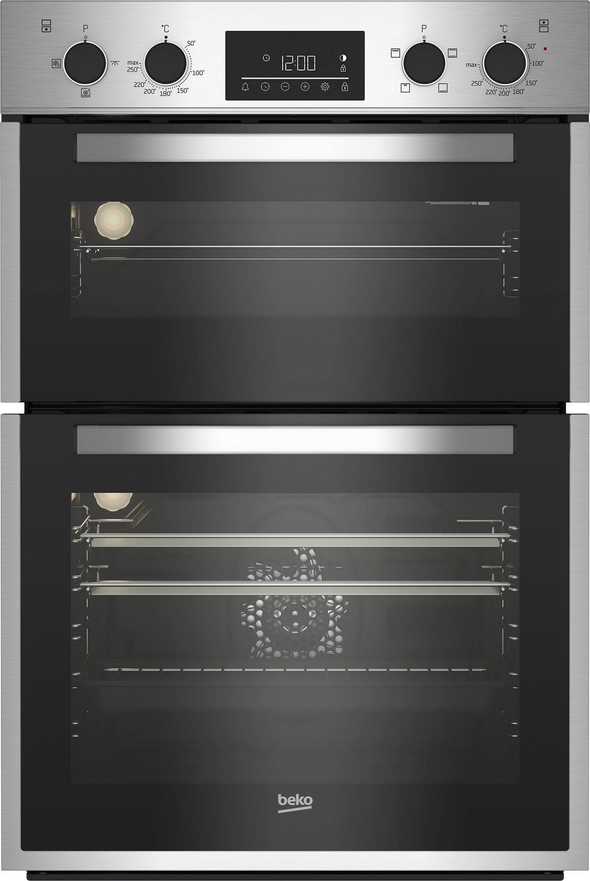 Beko BBDF26300X Built In Electric Double Oven - Stainless Steel