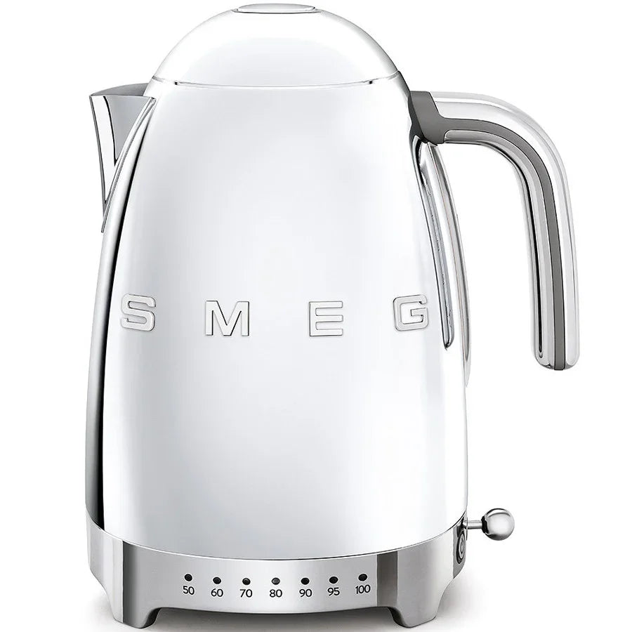 Smeg KLF04SSUK Variable temperature 50s style kettle - Stainless Steel