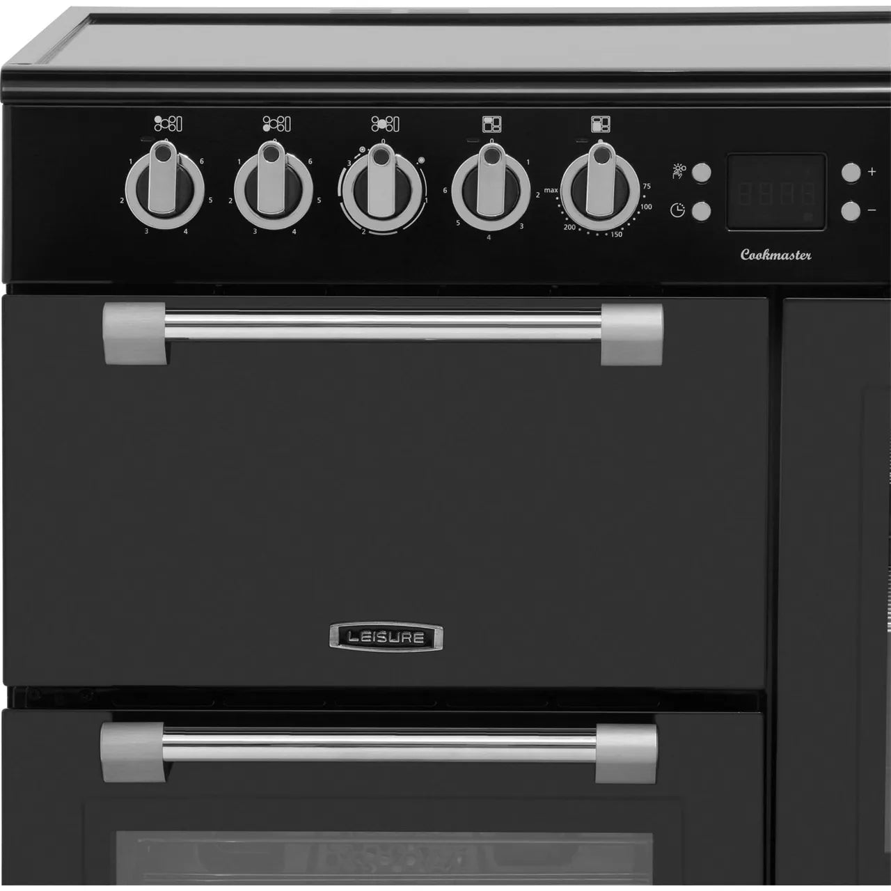 Leisure CK100C210K 100cm Cookmaster Electric Ceramic Range Cooker - Black