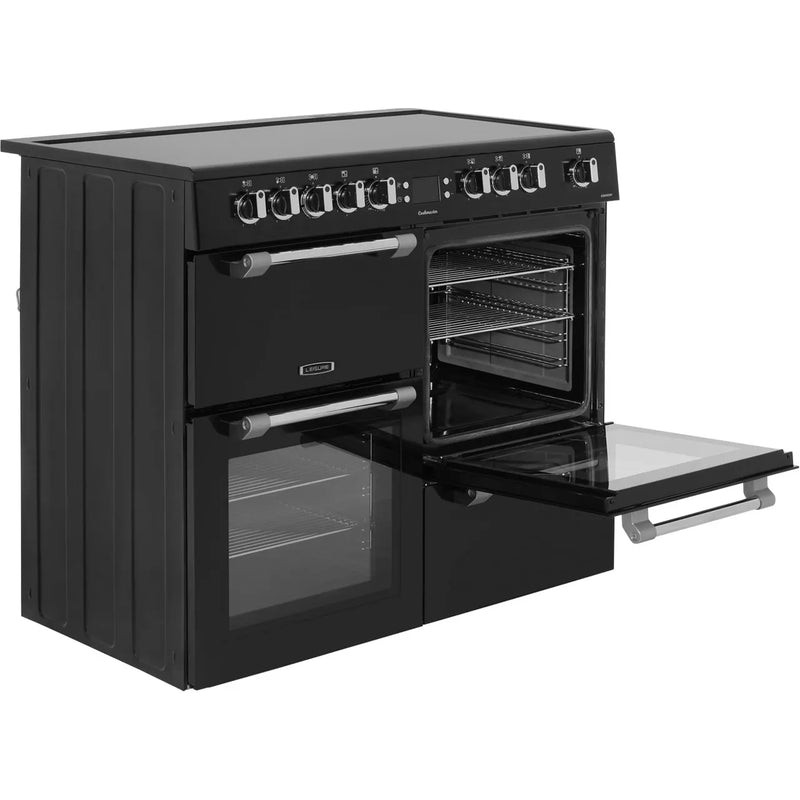 Leisure CK100C210K 100cm Cookmaster Electric Ceramic Range Cooker - Black-4