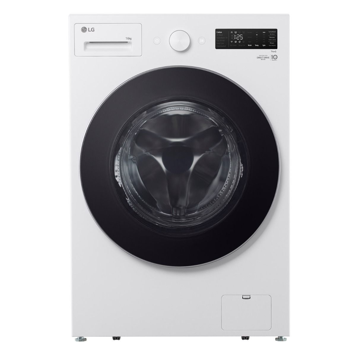 LG F0Z8016TWC 16kg AI Direct Drive Washing Machine - White