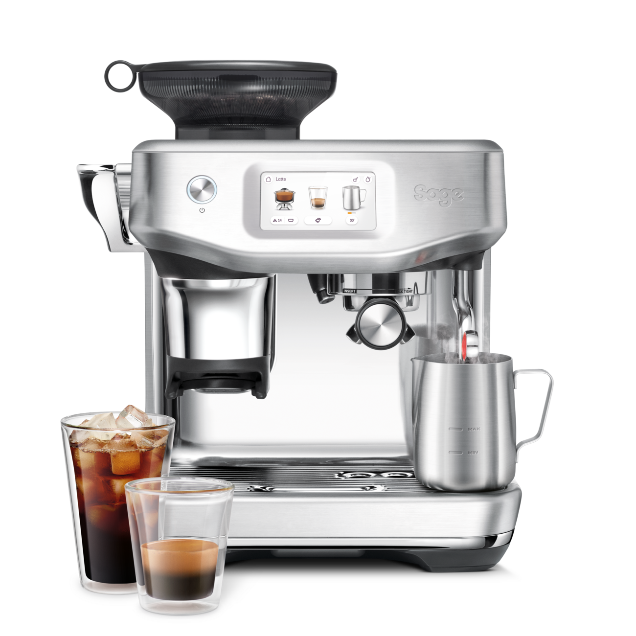 Sage Barista Touch Impress Stainless Steel - Cold Extraction Enabled